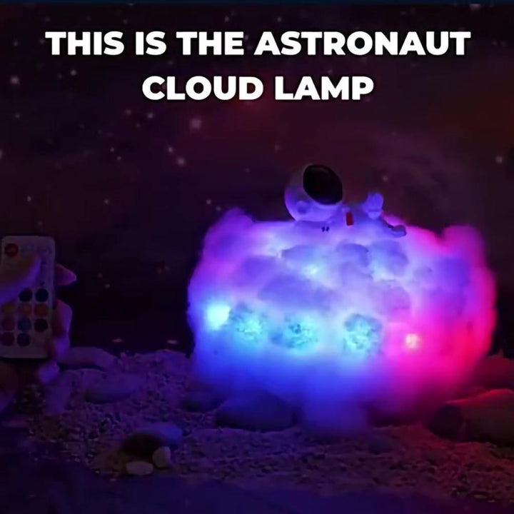 Astronaut colorful Clouds Night Light |
