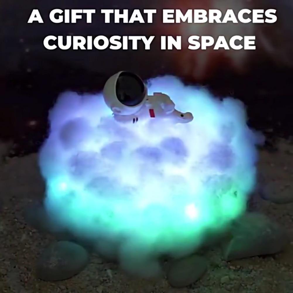 Astronaut colorful Clouds Night Light |