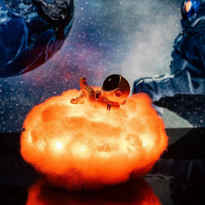 Astronaut colorful Clouds Night Light