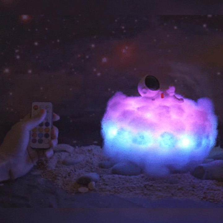 Astronaut colorful Clouds Night Light |