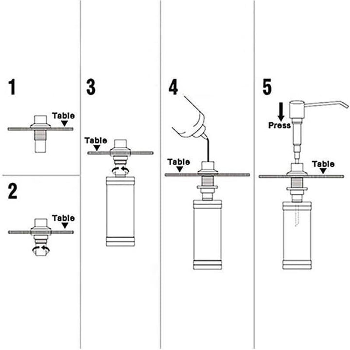 Sink-mounted Soap Dispenser