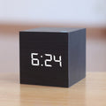 Digital square LED clock
