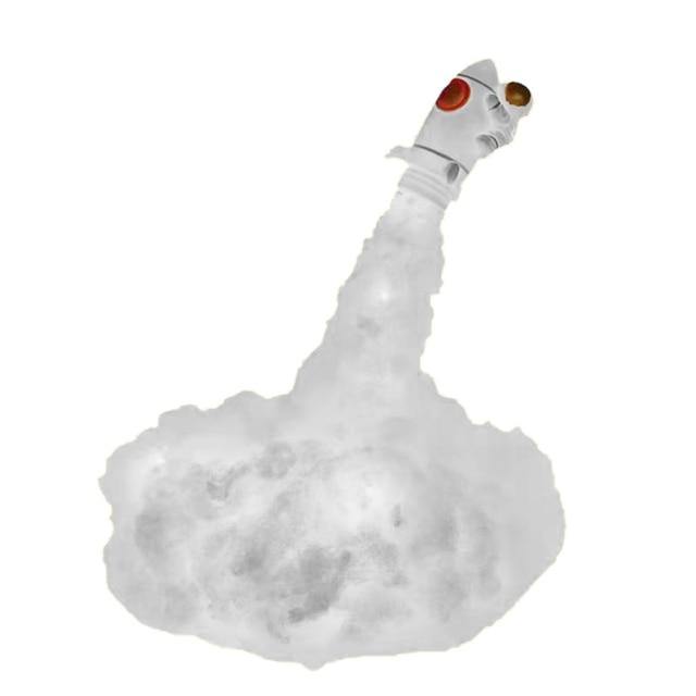 Astronaut colorful Clouds Night Light