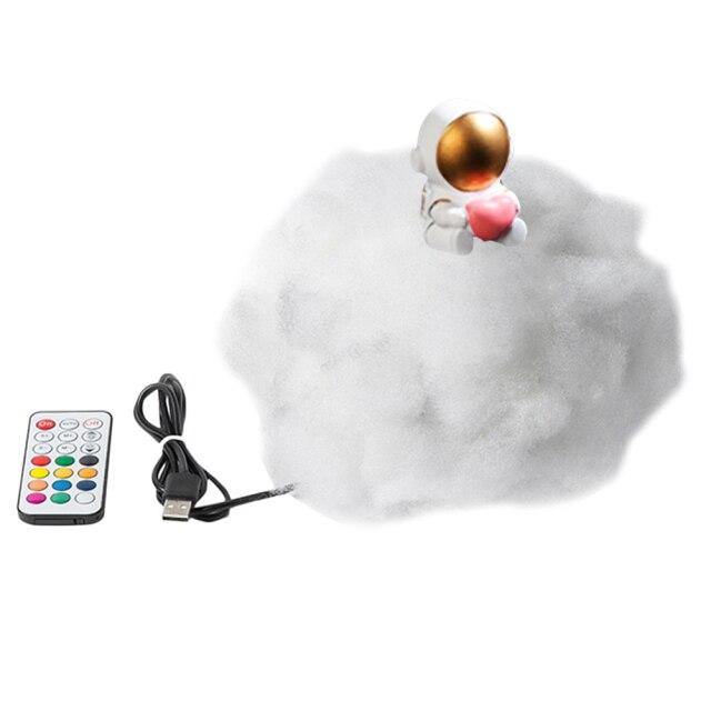 Astronaut colorful Clouds Night Light |