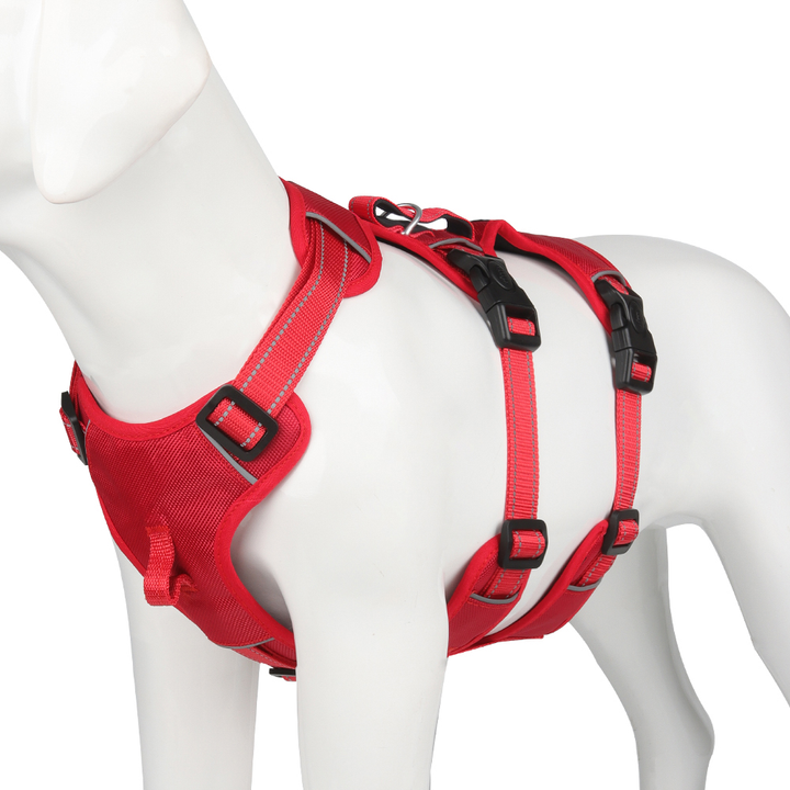 Reflective Anti-Pull Dog Harness - GripGuard