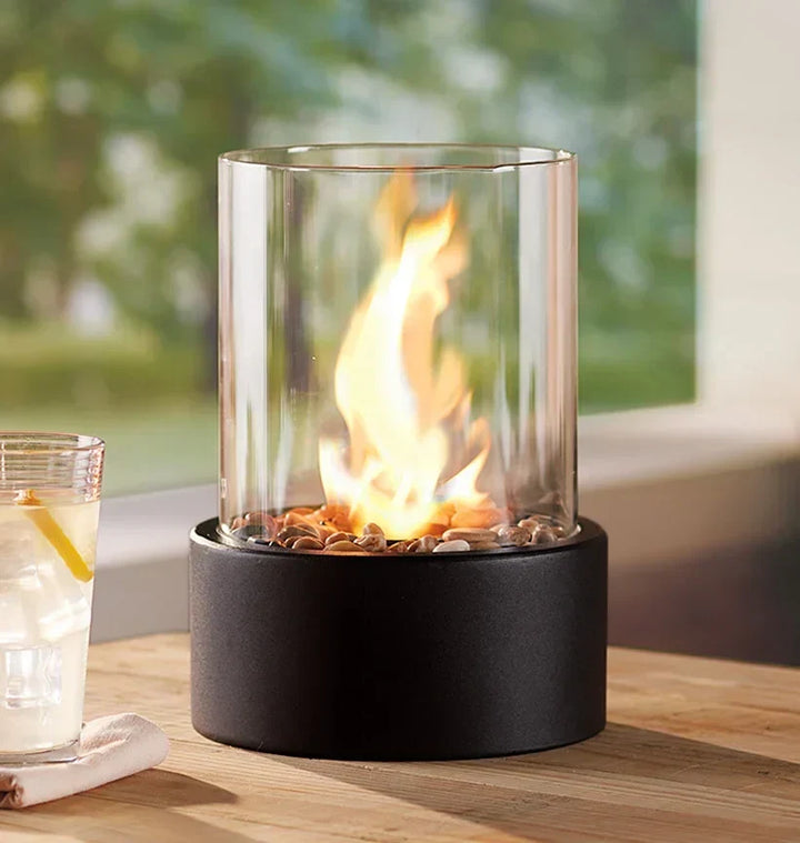 Portable fire bowl for a cozy atmosphere | Elegant &amp; modern table fire bowl - Shakti