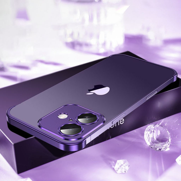 Phone Case Minimalist Slim Protective Metal Cover