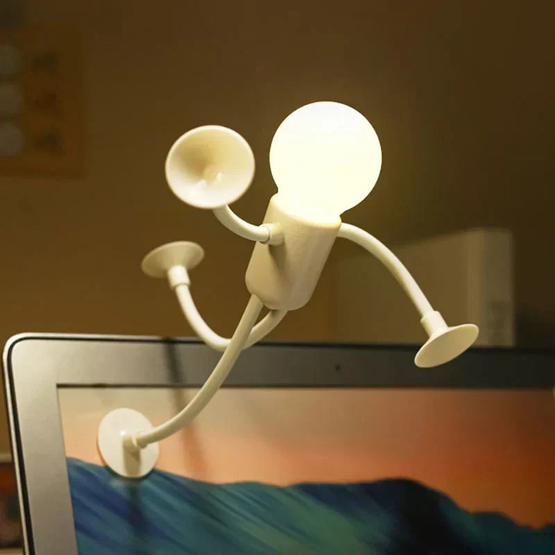 LED Night Light with Flexible Suction Mount