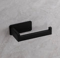 Stainless steel toilet paper holder (no drilling)