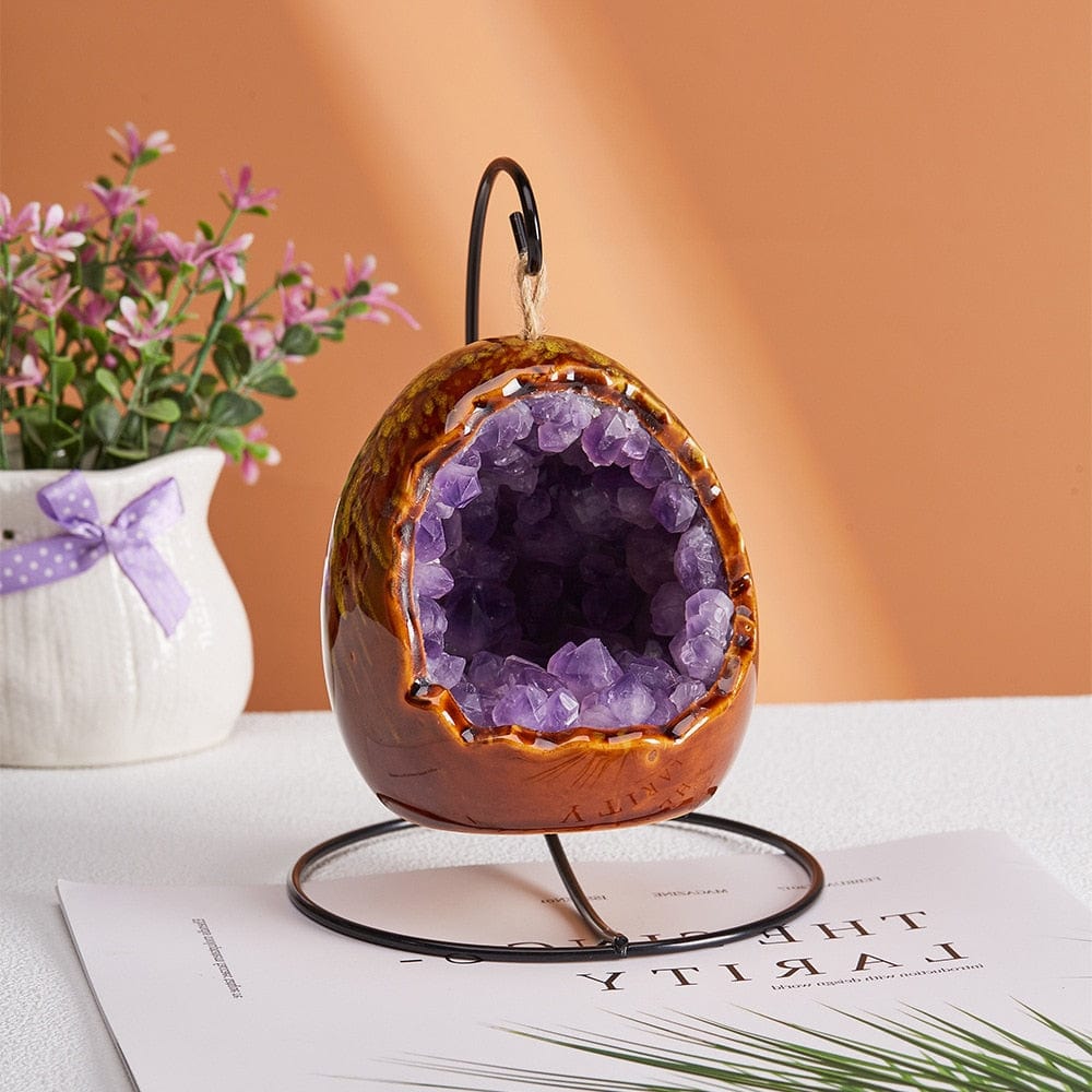 Natural Crystal Lamp