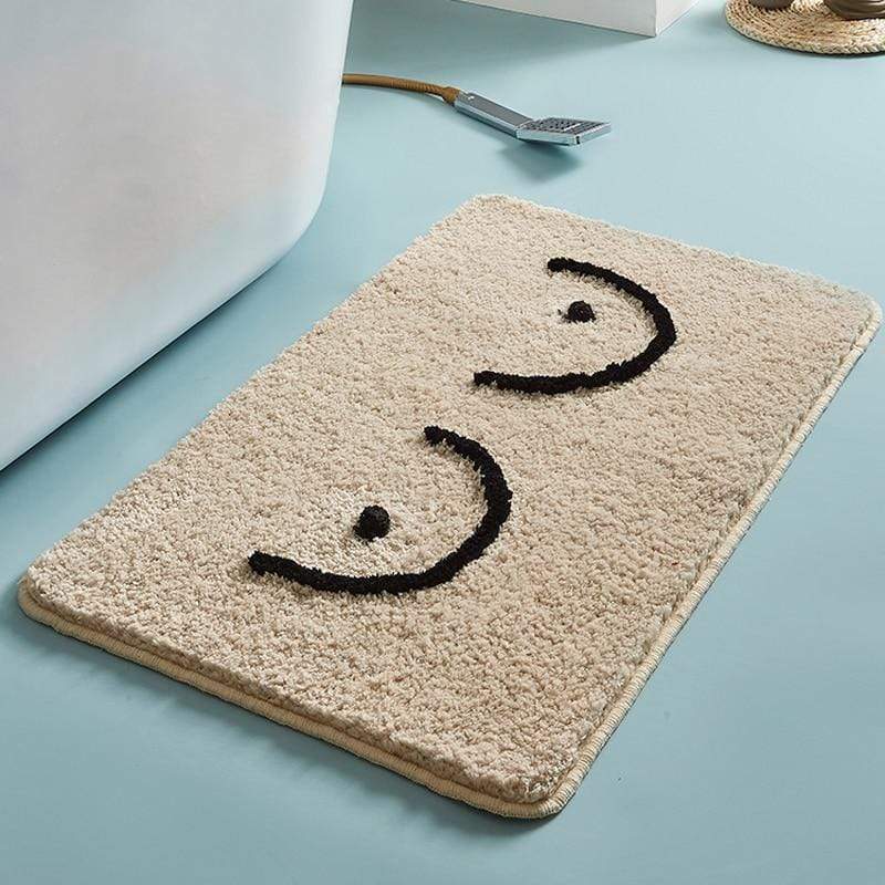 Fluffy Bathroom Mats