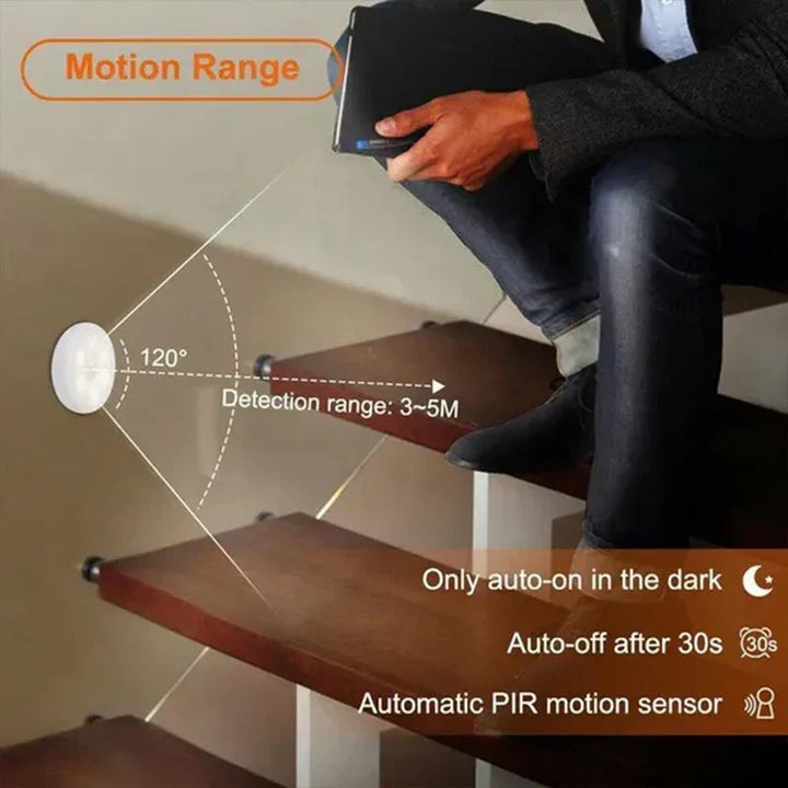 Wireless Motion Sensor Night Light - LumiSense