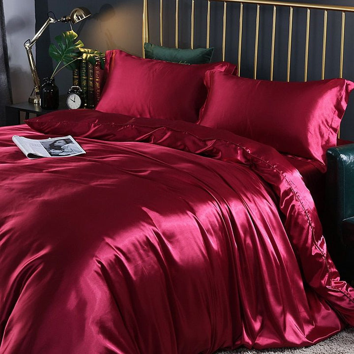 SilkEssence Luxury Bedding Set - Ultimate Comfort &amp; Elegance